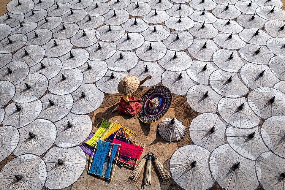 Parapluie pliant renforcé